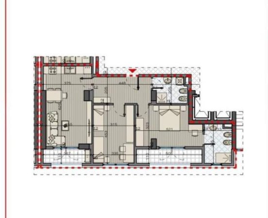 Tirane, shes apartament 2+1+BLK Kati 3, 117 m² 150.000 Euro (jordan misja)