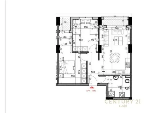 Tirane, shes apartament 2+1+BLK Kati 10, 89 m² 123.000 Euro (rezidenca Mirabella)