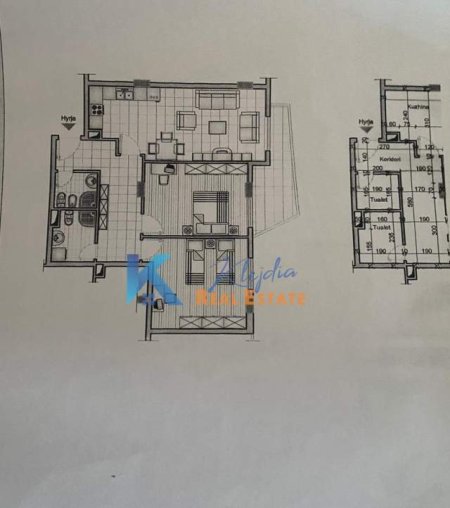 Tirane, shes apartament 2+1+BLK Kati 5, 107 m² 100.000 Euro (Fresk)