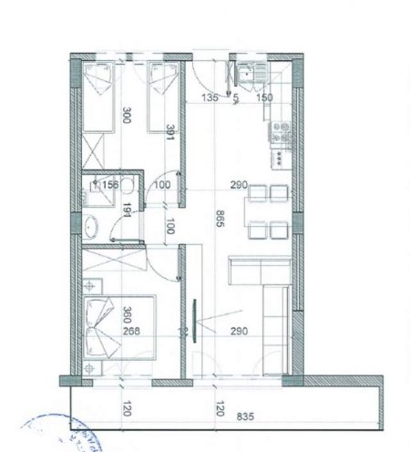 Tirane, shitet apartament 1+1 Kati 0, 72 m² 115.200 Euro (Kodra e Diellit 2)