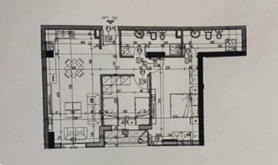 Tirane, shes apartament 2+1+BLK Kati 5, 98 m² 133.000 Euro (Rruga kongresi i manastirit)