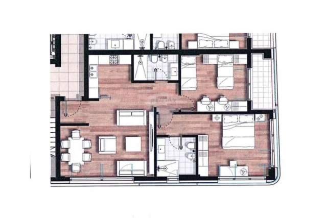 Tirane, shitet apartament 2+1 Kati 3, 101 m² 137.800 Euro (Don Bosko)