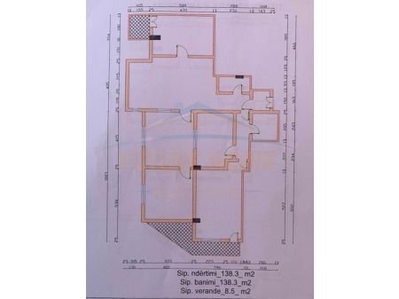 Tirane, shitet apartament 4+1+BLK Kati 2, 212.000 Euro (Rruga e Elbasanit)