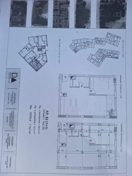 Sarande, ofert apartament 1+1+BLK Kati 2, 74 m² 97.100 Euro (SARANDE)