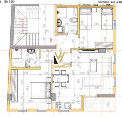 Tirane, shitet apartament 2+1+BLK Kati 5, 92 m² 190.000 Euro (RRUGA E ELBASANIT)