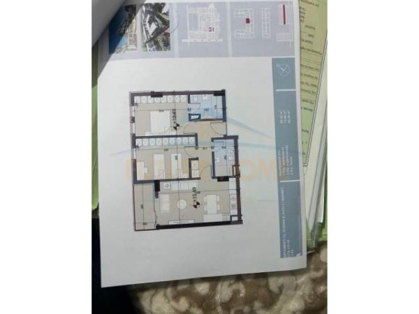 Tirane, shitet apartament 2+1 Kati 3, 94 m² 89.660 Euro (QTU)