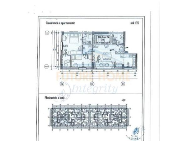 Tirane, shitet apartament 2+1 Kati 2, 117 m² 156.000 Euro (Laprake)