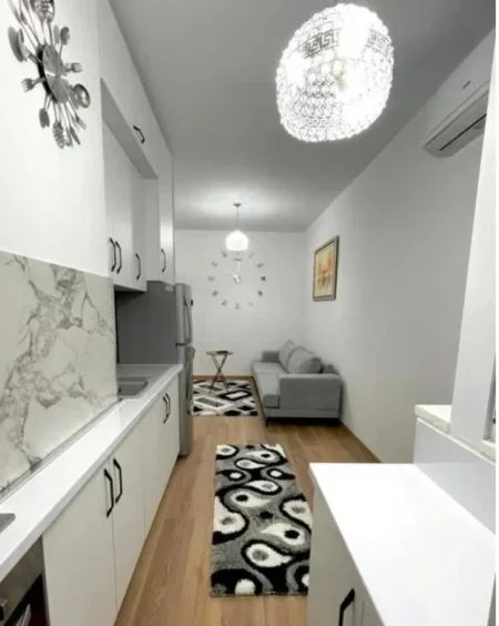 Tirane, jepet me qera apartament 1+1+BLK Kati 4, 60 m² 450 Euro (Brryli)