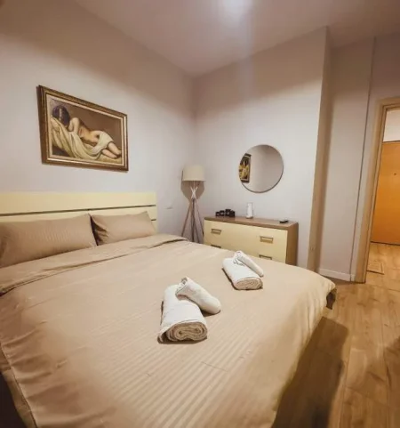 Tirane, jepet me qera apartament 1+1+BLK Kati 2, 70 m² 550 Euro (RRUGA PETI)