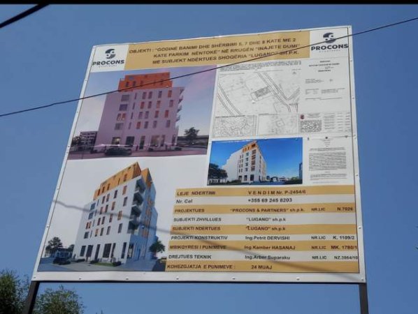 Tirane, shes apartament 1+1+BLK Kati 4, 64 m² 110.000 Euro (Rruga “Inajete Dumi”)