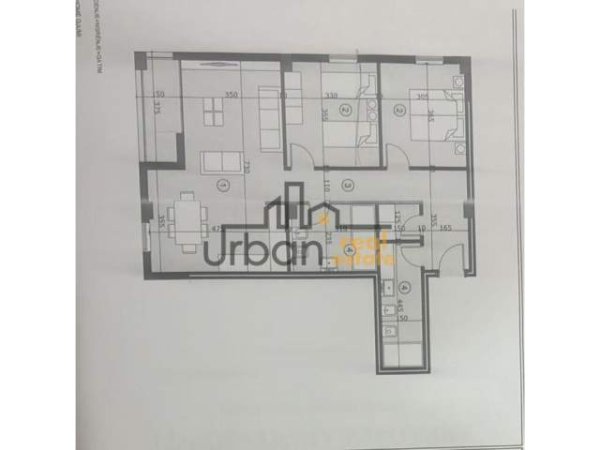 Tirane, shes apartament 2+1+BLK Kati 2, 111 m² 133.000 Euro (Ali Demi)