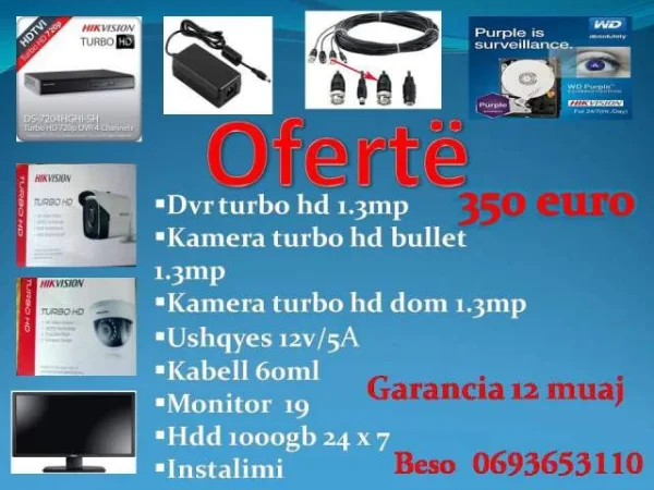 Fier, - Kamera Sigurie