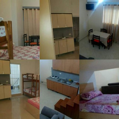 Dhoma  plazhi Vlore  Kati 1,  njera 35 m² tjetra 55 m²  cmimi  30 mije Leke/nata (Lagjia Uji i ftohet 7 pallatet 30 metra larg detit)