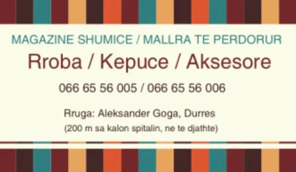 Durres, - Indumenti,Scarpe&Tapiceri