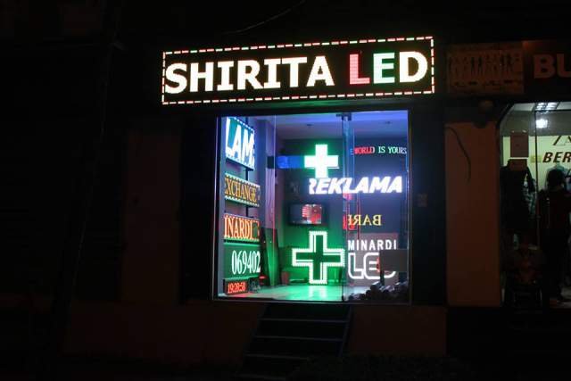 Tirane, shes Reklama elektronike te programueshme LED 19.999 Euro