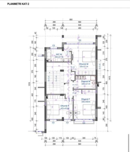 Tirane, shitet Vile 3 Katshe Kati 0, 572 m² 450.000 Euro (Farke)