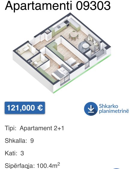 Apartament ne shitje!