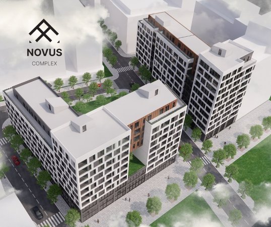 Shitet Apartament 1+1 - Kompleksi Novus, Bulevardi I ri