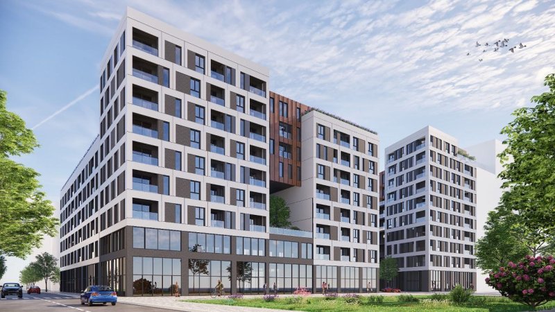 Shitet Apartament 1+1 - Kompleksi Novus, Bulevardi I ri