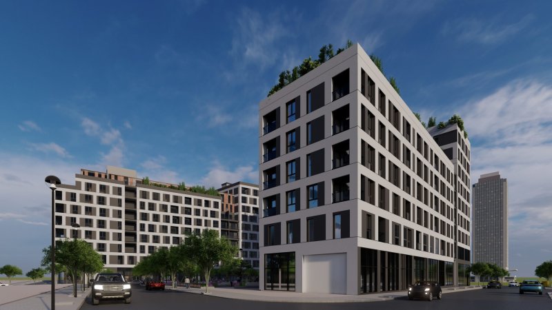 Shitet Apartament 1+1 - Kompleksi Novus, Bulevardi I ri