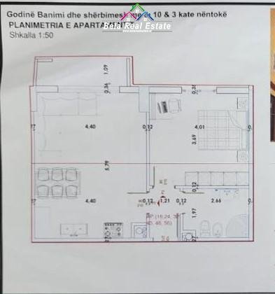 Shitet Apartament 1+1 Ne Yzberisht Tek Kompleksi LLanaj (ID B110270) Tirane