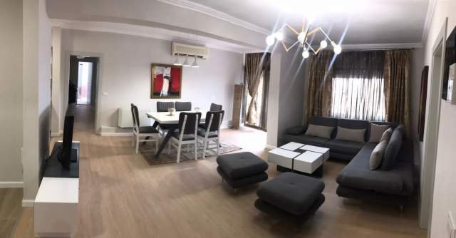 Tirane, jepet me qera apartament 3+1+A+BLK Kati 6, 125 m² 800 Euro (sulejman pasha)