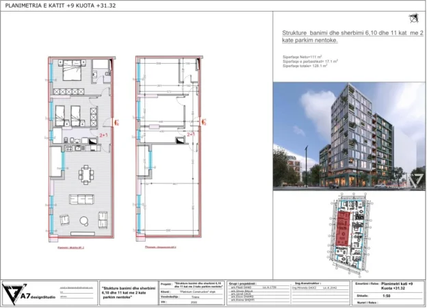 Shitet Apartament 2+1 Tek Bulevardi I Ri[ID P213 ]