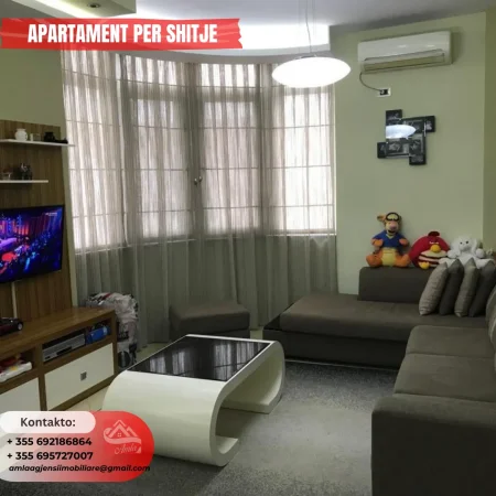 Super Apartament 2+1+2 ne Shitje Fresk ,Rruga e Thesarit