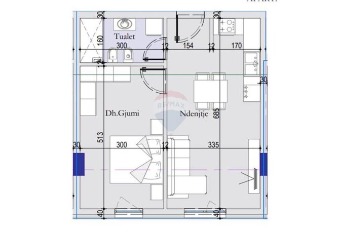 SHESIM APARTAMENT 1+1 TIRANA NEW ENTRY!