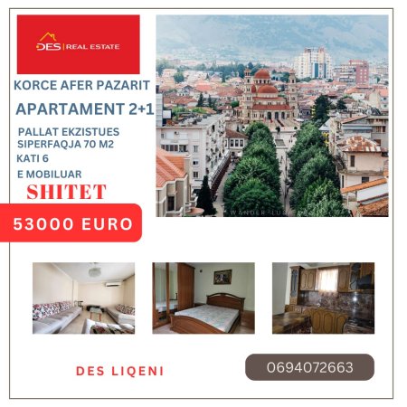 SHITET APARTAMENT 2+1, KORÇË