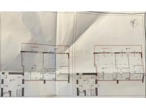 SHESIM APARTAMENT 2+1+2 +VERANDE NE KOMPLEKSIN DELIJORGJI