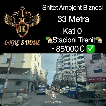 Shitet Ambjent Biznesi
• 33 Metra
• Kati 0
• Direkt akses me rrugen