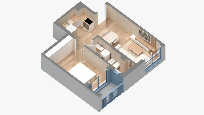 Apartament ne shitje 1+1 !