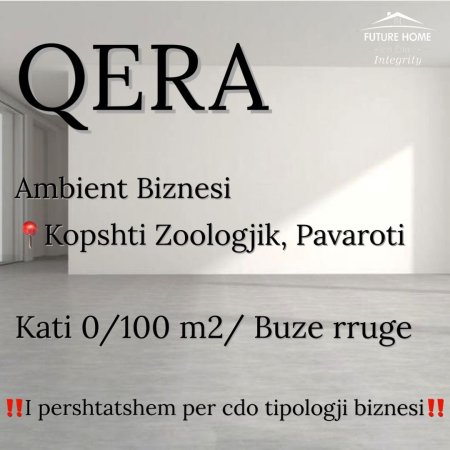 Qera Ambient Biznesi Kopshti Zoologjik prane piceri Pavaroti. 2200 EURO