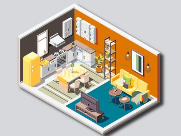 Tirane, jepet me qera apartament Kati 11, 58 m² 400 Euro (Rr. e Kavajes)