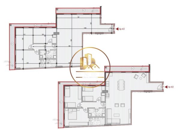 Tipologji Apartamentesh 3+1+2 në Shitje, tek Rruga "Qemal Stafa" pranë Shkollës së Kuqe!