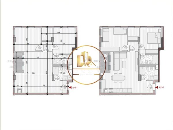 Shiten Tipologji Apartamentesh 2+1 & 2+1+2 ,tek Rruga "Qemal Stafa" pranë Shkollës së Kuqe!