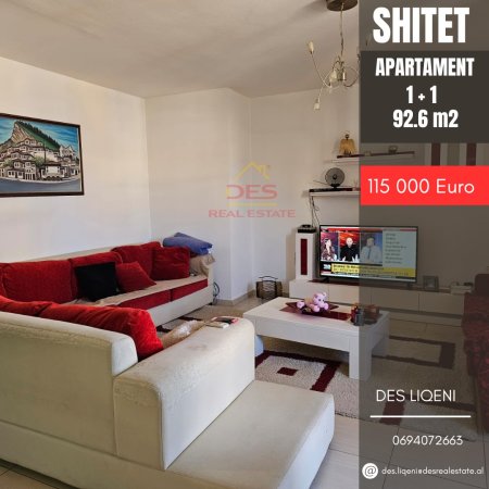 SHITET APARTAMENT 1+1 Rr."Bill Klinton" Selit , Tirane