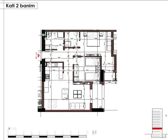 Shitet, Apartament 2+1, Golden Park 3, Tirane, Cmimi 125.040 Euro