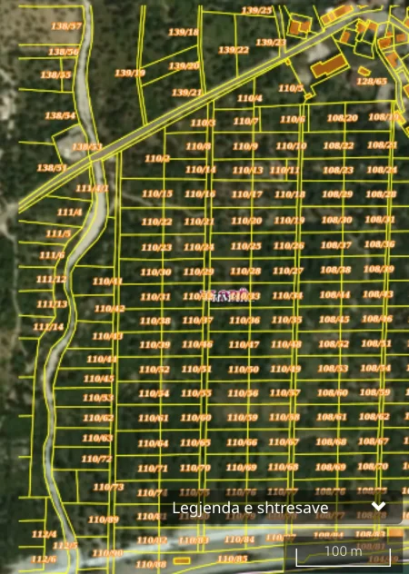 Qeparo, Shitet Tok me Hipotek, Afersi me Detin