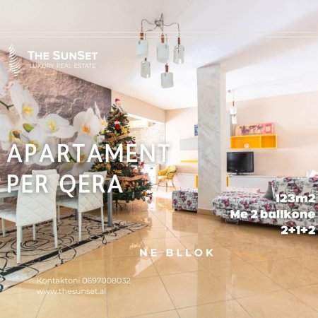 Apartament me Qera ne Bllok 2+1+2