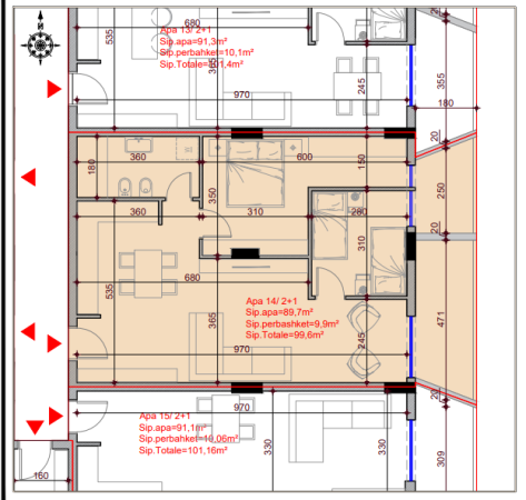 SHITET APARTAMENT 1+1 NE RESIDENCEN DIPLOMATI, VLORE! DISPONOJME TIPOLOGJI TE NDRYSHME APARTAMENTESH!