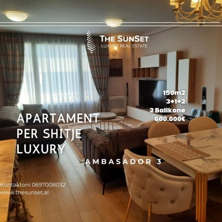 Apartament luxury per shitje Ambasador 3