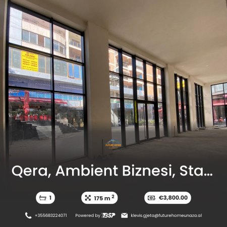 Qera, Ambient Biznesi, Stacioni Trenit,Tirane