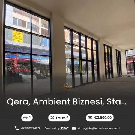 Qera, Ambient Biznesi, Stacioni Trenit,Tirane
