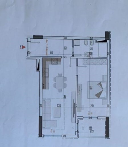 Ne paskuqan ofrojme per shitje apartament 1+1