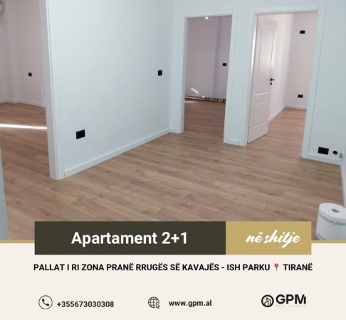 Apartament 2+1 ne shitje prane rruges se Kavajes -Ish Parku , Tirane