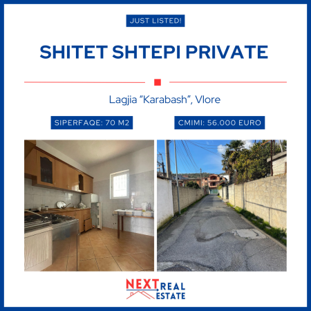 🏡 SHITET SHTEPI PRIVATE 2+1 NE VLORE