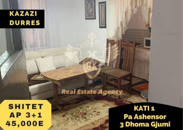 Durres, shitet 3+1+A Kati 1, 3 m² 45.000  (Pallati Sportit)