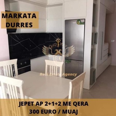 Durres, jepet me qera apartament 2+1+BLK Kati 6, 95 m² 300 Euro (Markata Durres)